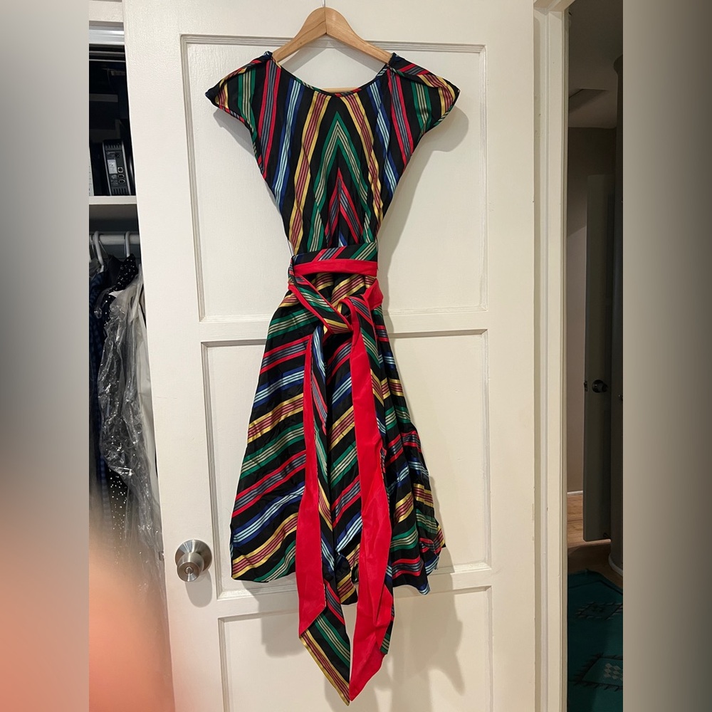 1970s prom dress